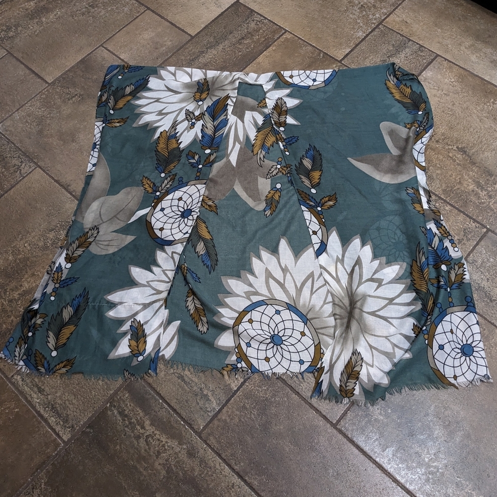 Do Everything In Love Tropical Kimono Open Shawl One Size